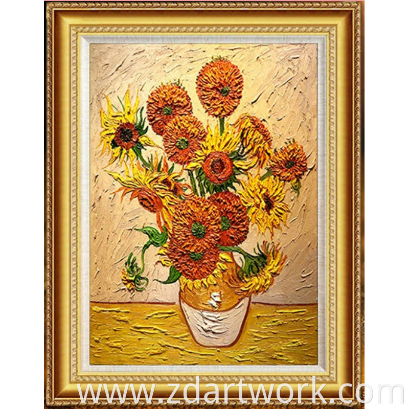 World Famous Painting Sunflower